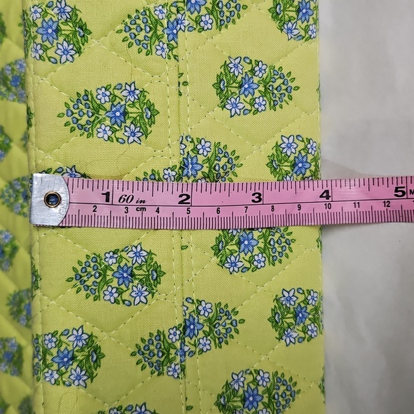 Vera Bradley 2006 Retired Citrus Elephamt Tote Bag Large 13x14.5" - Picture 11 of 15